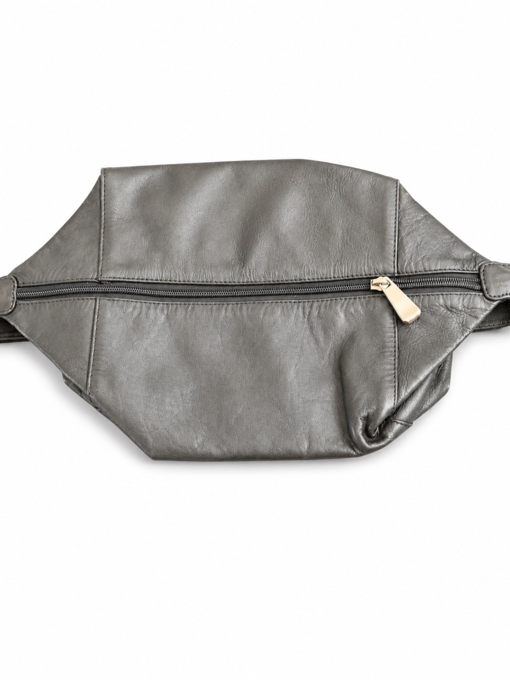 Leed’s Genuine Leather Black Travel Pouch Cosmetic Bag Made in India Vintage